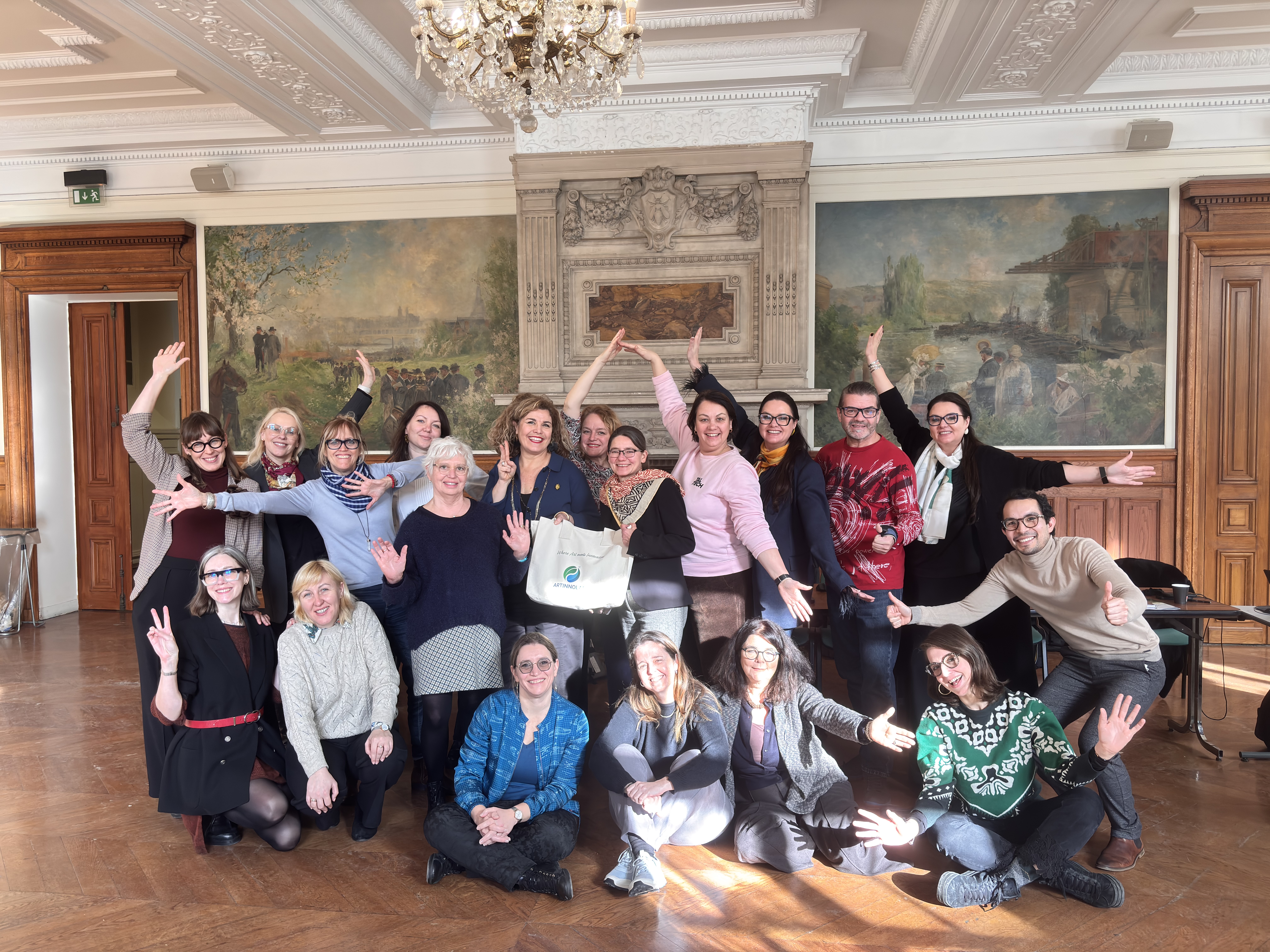 Réunion de lancement du projet Artinnolab 4.0 au Cnam le 30 janvier 2026